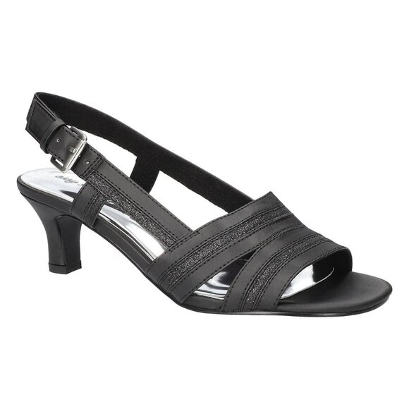Easy Street Meghan - Womens Black Sandals - Picture 1 of 4